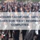 Concours CAFOP 2025 : Date des Épreuves Écrites et Informations Complètes