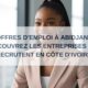 Offres d’Emploi à Abidjan : Découvrez les Entreprises qui Recrutent en Côte d’Ivoire