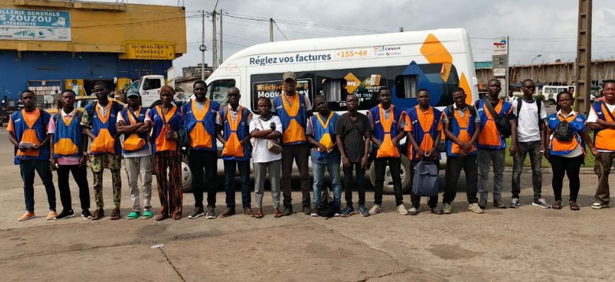 Moov Africa recrute 150 Agents de Terrain : 22.500 FCFA / semaine