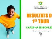 Résultats CAFOP IA 2025 1er Tour : Voici comment consulter son résultat en ligne Résultats CAFOP IA 2025 1er Tour