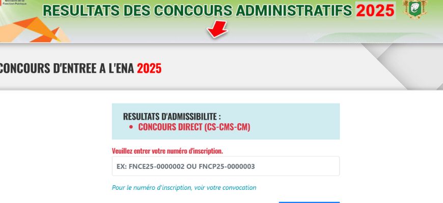 Résultats ENA 2025 Voir son résultat d’admissibilité en ligne