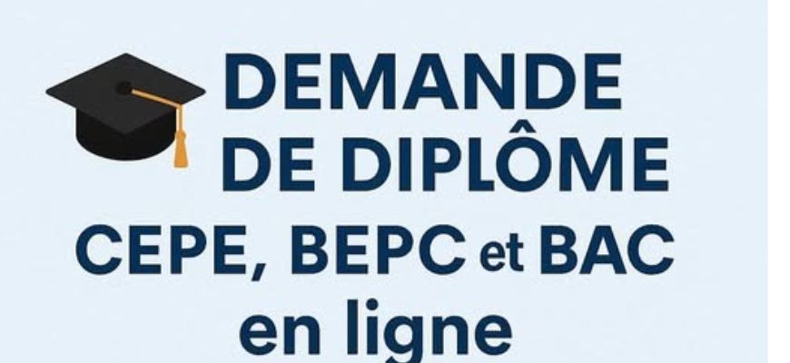 Demande de Diplôme: Procédure en ligne