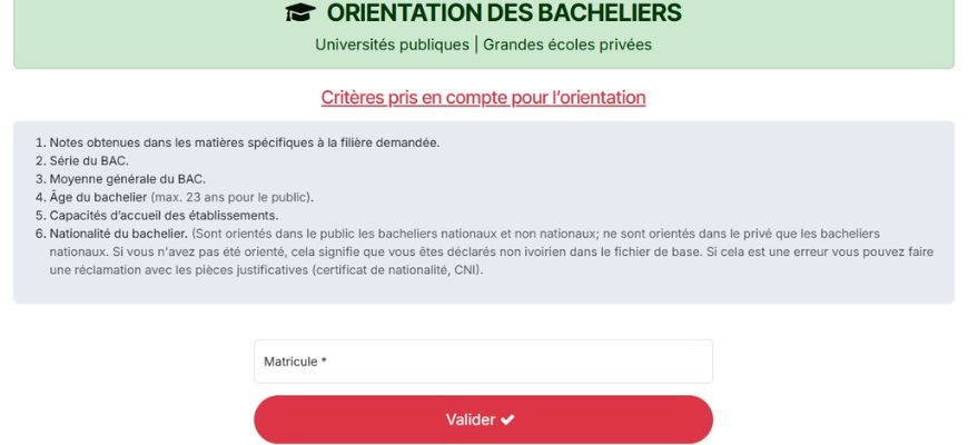 Résultats Orientation Bachelier 2025: Consultez Votre Affectation