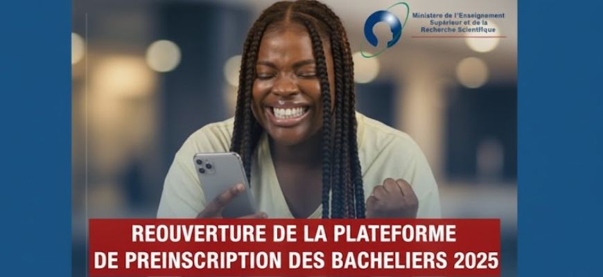 Préinscription bachelier 2025 : Réouverture de la préinscription