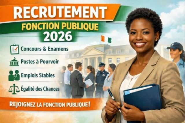 Recrutement Fonction Publique 2026