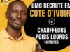 Emploi chauffeur poids lourds : UMO recrute 10 profils qualifiés Emploi chauffeur poids lourds