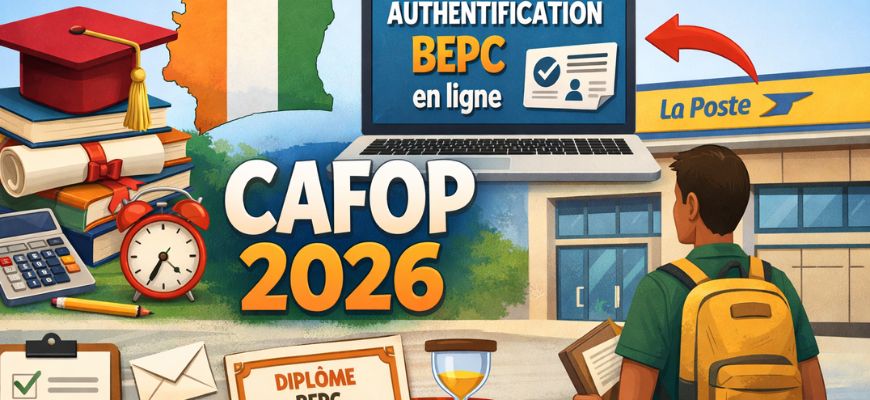 AUTHENTIFICATION BEPC CAFOP 2026 : GUIDE PRATIQUE 