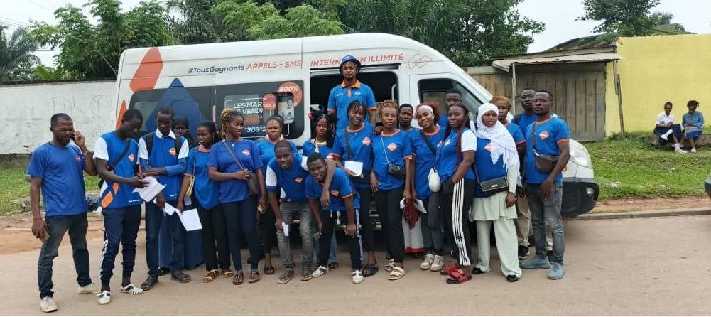 recrutement agents terrain Moov Africa