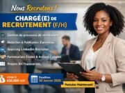 Emploi Chargé(e) de Recrutement : poste à pourvoir Emploi Chargé(e) de Recrutement