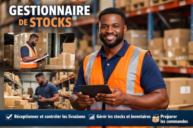 Emploi Gestionnaire de Stocks Emploi Gestionnaire de Stocks