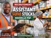 Recrutement assistant suivi stocks: poste à pouvoir Recrutement assistant suivi stocks
