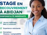 Stage en recouvrement à Abidjan: Disponibilité immédiate Stage en recouvrement à Abidjan