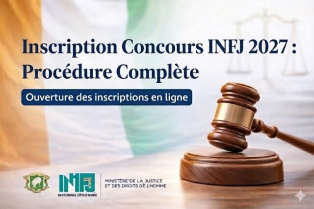 Inscription Concours INFJ 2027