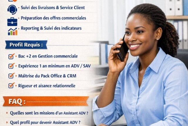 Recrutement Assistant(e) Commercial(e)