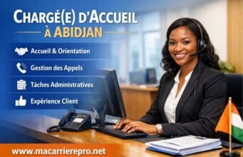 Chargé(e) d’accueil Abidjan : poste à pourvoir Chargé(e) d’accueil Abidjan : poste à pourvoir