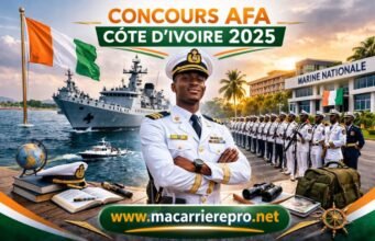 Concours AFA Côte d’Ivoire 2025 : Conditions, dossiers et présélection Marine nationale Concours AFA Côte d’Ivoire 2025