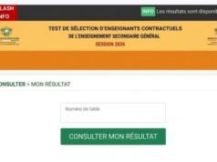 Résultats enseignants Contractuels 2026 : Liste des présélectionnés