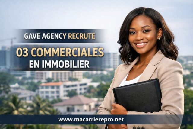 Gave Agency recrute 03 commerciales en immobilier