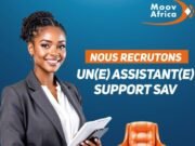 Moov Africa Côte d’Ivoire Recrute Assistant(e) Support SAV Moov Africa Côte d'Ivoire Recrute Assistant Support SAV
