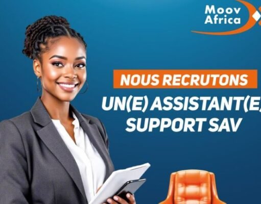 Moov Africa Côte d’Ivoire Recrute Assistant(e) Support SAV Moov Africa Côte d'Ivoire Recrute Assistant Support SAV