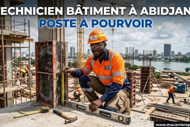 Technicien bâtiment à Abidjan