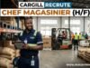 Cargill Recrute Chef Magasinier (H/F) Cargill Recrute Chef Magasinier (H/F)