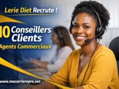 LERIE DIET recrute 10 Conseillers Clients LERIE DIET recrute 10 Conseillers Clients