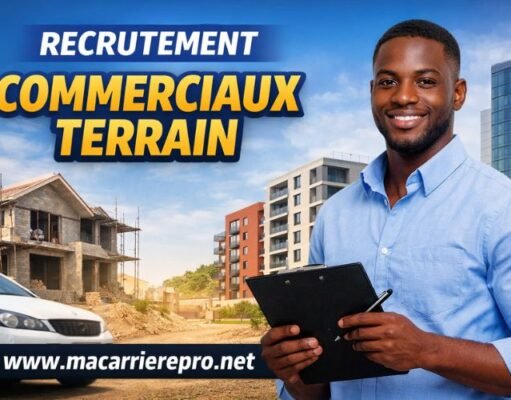 Recrutement de Commerciaux Terrain : poste à pourvoir Recrutement de Commerciaux Terrain