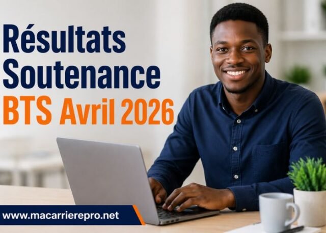 Résultats Soutenance BTS Avril 2026