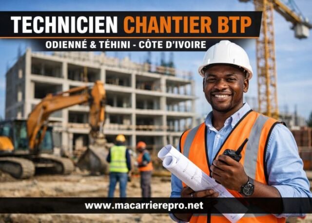 Technicien chantier BTP
