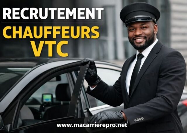 VARIANCE GRH Recrute (10) Chauffeur VTC