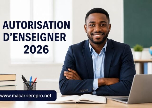 Autorisation d’Enseigner 2026