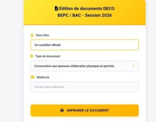 Convocation BEPC 2026 : comment imprimer sa convocation en ligne ? Convocation BEPC 2026