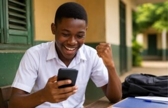 Comment consulter les résultats du BEPC 2026 en ligne en Côte d’Ivoire ? Candidat consultant les résultats du BEPC 2026 en ligne sur son téléphone portable
