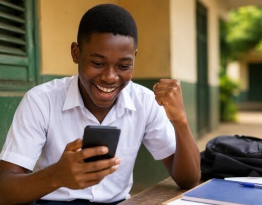 Comment consulter les résultats du BEPC 2026 en ligne en Côte d’Ivoire ? Candidat consultant les résultats du BEPC 2026 en ligne sur son téléphone portable