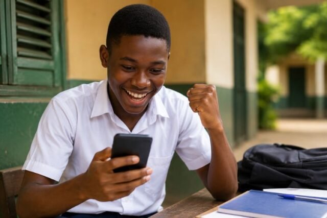 consulter-resultats-bepc-2026-en-ligne.jpg Candidat consultant les résultats du BEPC 2026 en ligne sur son téléphone portable