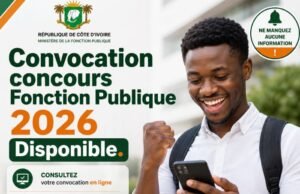 Convocation Concours Fonction Publique : Télécharger la Vôtre en ligne Convocation Concours Fonction Publique