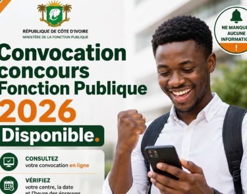 Convocation Concours Fonction Publique : Télécharger la Vôtre en ligne Convocation Concours Fonction Publique