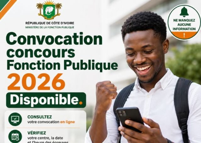 Convocation Concours Fonction Publique Convocation Concours Fonction Publique