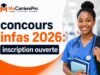 Inscription Concours INFAS 2026 : Dates, Conditions, Procédure Complète