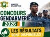 Résultat concours Gendarmerie 2026 : vérifiez votre admissibilité en ligne
