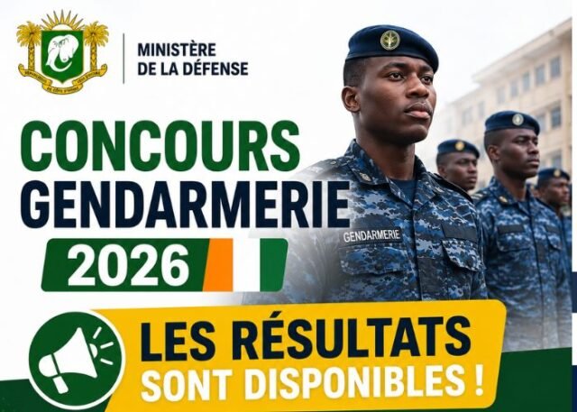 Résultat concours Gendarmerie 2026