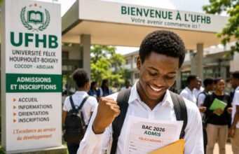 Admis au BAC 2026 : les étapes pour s’inscrire à l’université en Côte d’Ivoire bachelier ivoirien admis BAC 2026 préparant son inscription à l'université UFHB Cocody Abidjan