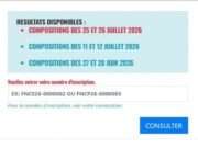 Concours Fonction publique 2026 : Résultats des 25 et 26 Juillet Concours Fonction publique 2026