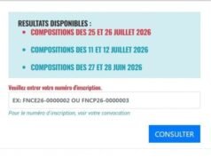 Concours Fonction publique 2026 : Résultats des 25 et 26 Juillet Concours Fonction publique 2026