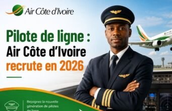 Pilote de ligne : Air Côte d’Ivoire recrute en 2026 Pilote de ligne