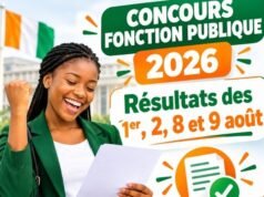 Concours fonction publique 2026 : Résultats des 1er, 2, 8 et 9 août Concours fonction publique 2026