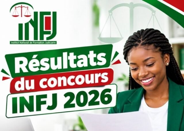 Résultats Concours INFJ 2026